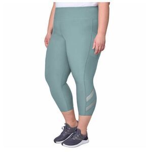 NWT Mondetta Mesh High Waisted Athletic Capri Legging Women’s Plus Size XXL